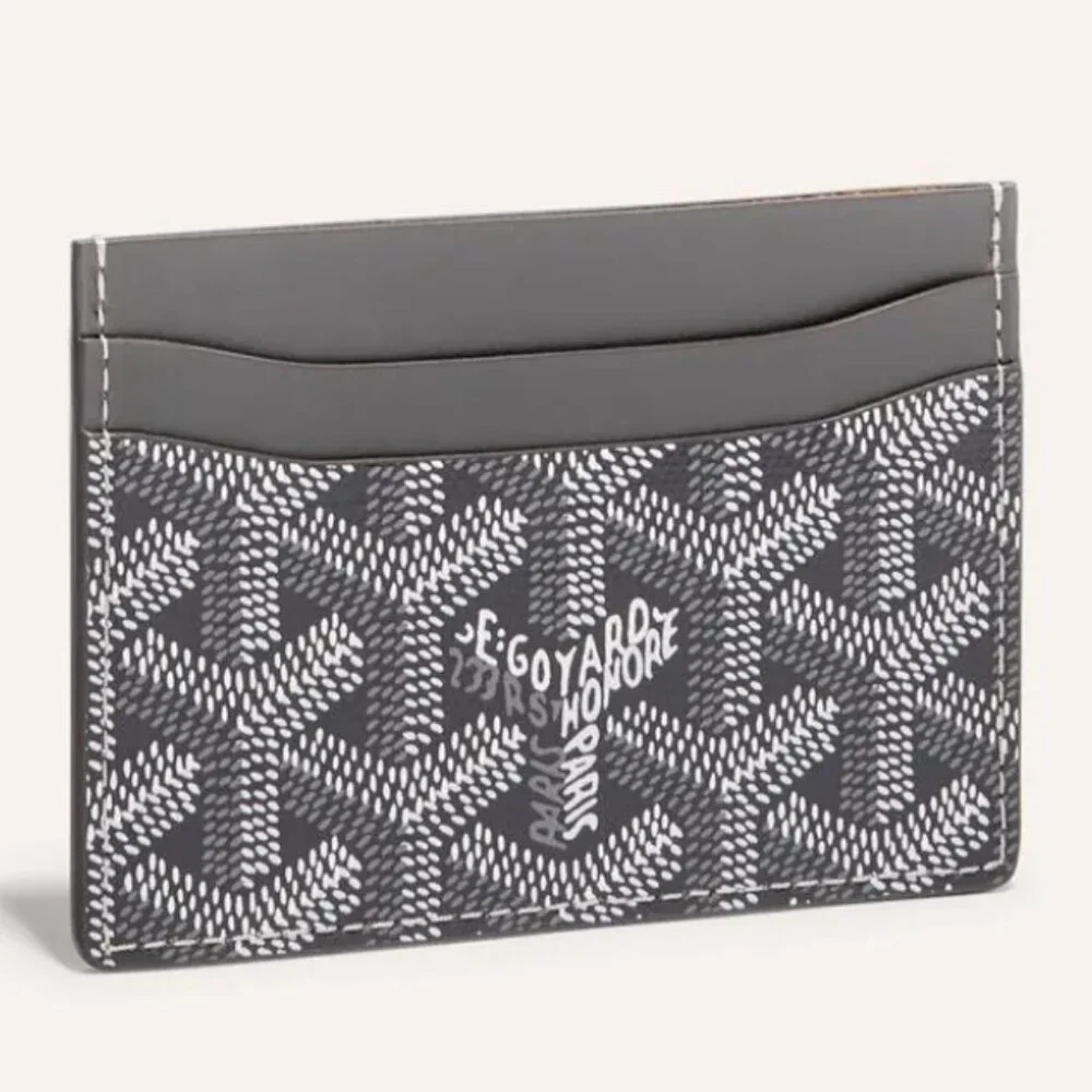 NWT🖤GOYARD🖤Goyardine Saint Sulpice Card Holder